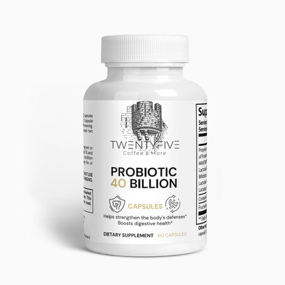 Probiotic 40 Billion with Prebiotics Twentyfivecoffee