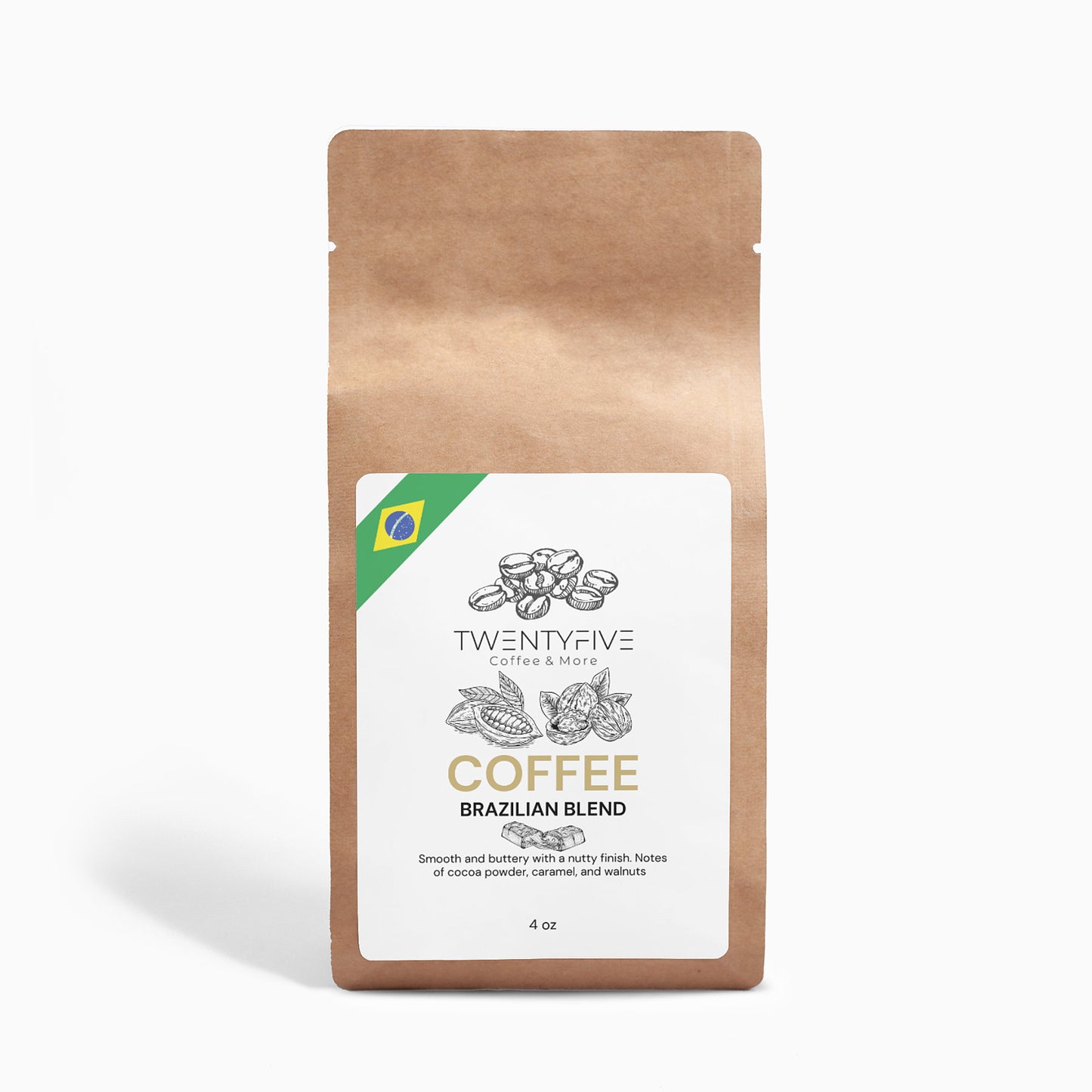 Brazilian Blend 4oz Twentyfivecoffee