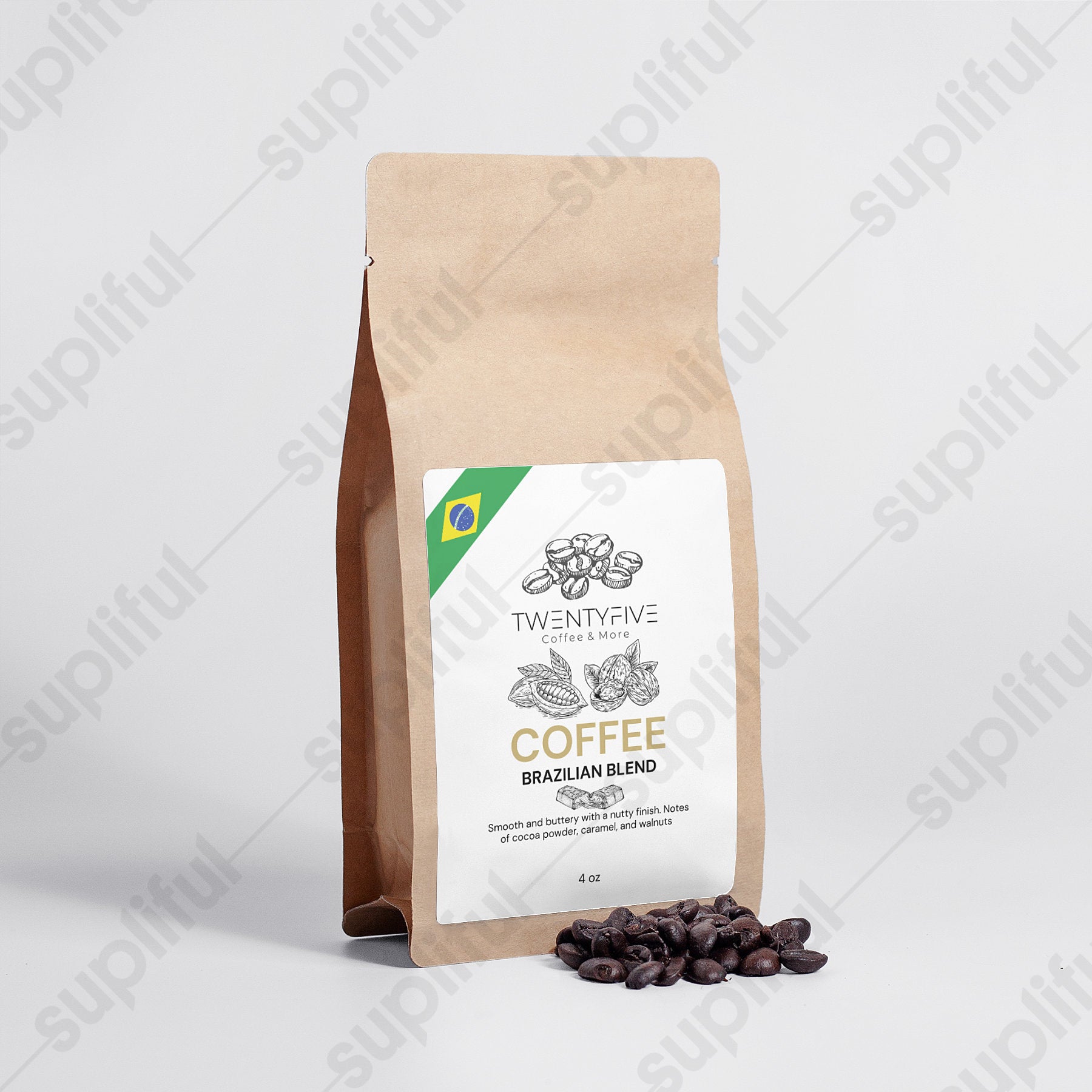 Brazilian Blend 4oz Twentyfivecoffee