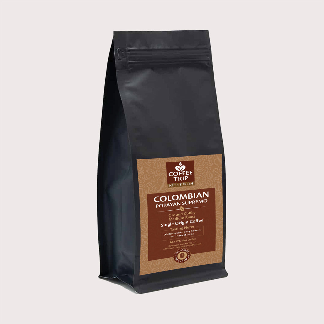 COLOMBIAN Popayan SUPREMO, Ground coffee, Medium roast Scarlet Hera