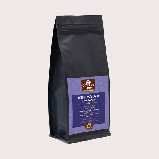 KENYA AA Kirinyaga, Ground coffee, Dark roast Scarlet Hera