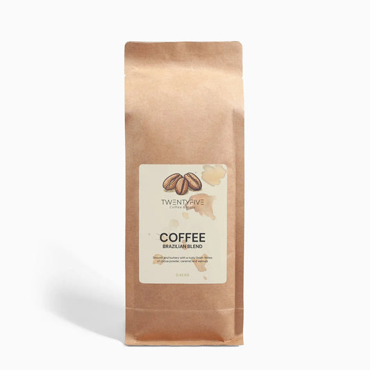 Brazilian Blend 0.45KG - TwentyfivecoffeeTwentyfivecoffeeBrazilian Blend 0.45KG TwentyfivecoffeeART1BR16Food & Beverages