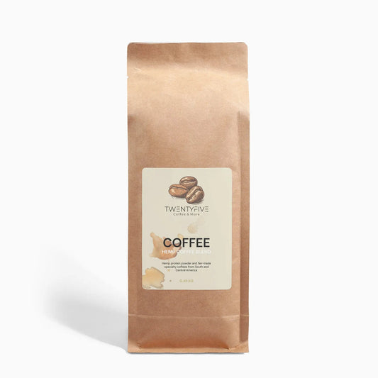 Organic Hemp Coffee Blend - Medium Roast 0.45KG - TwentyfivecoffeeTwentyfivecoffeeOrganic Hemp Coffee Blend - Medium Roast 0.45KG TwentyfivecoffeeART1HE16Food & Beverages