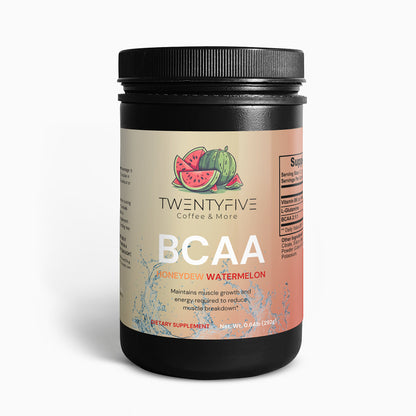 BCAA Post Workout Powder (Honeydew/Watermelon) Twentyfivecoffee