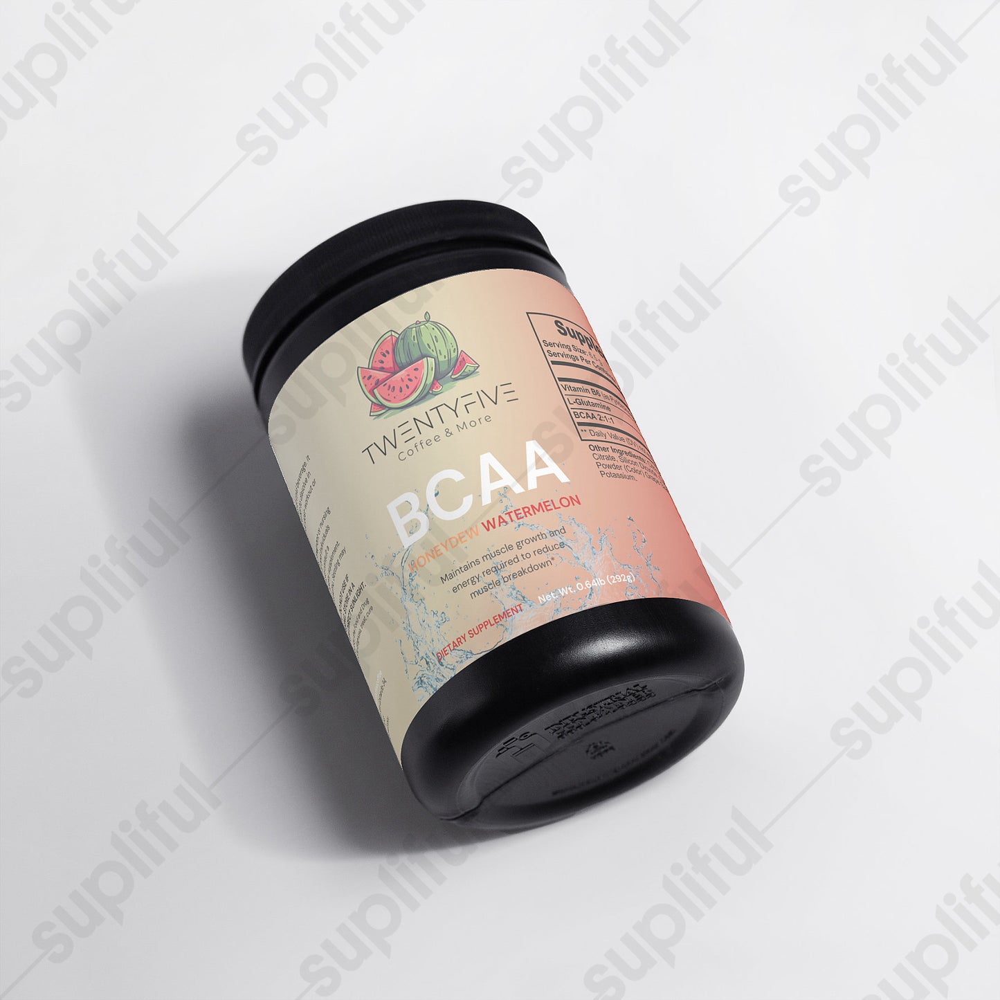 BCAA Post Workout Powder (Honeydew/Watermelon) Twentyfivecoffee