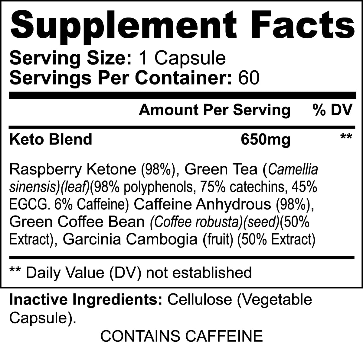 Keto-5 TWENTYFIVECOFFEE